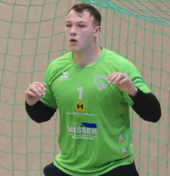 Nach der Niederlage bei Tabellenführer Wollrode wartet nun das Heimderby gegen Rotenburg auf Torwart Fabian Gruner und die HSG Werra/Landeck. © Foto: Friedhelm Eyert Nach der Niederlage bei Tabellenführer Wollrode wartet nun das Heimderby gegen Rotenburg auf Torwart Fabian Gruner und die HSG Werra/Landeck. © Foto: Friedhelm Eyert